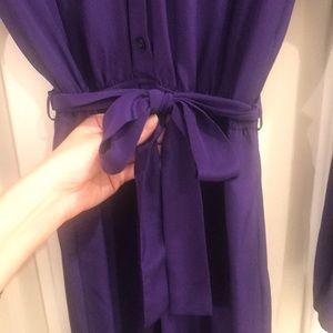 Presley Skye 100% Silk Long Sleeve Dress